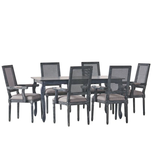 7 - Piece Extendable Dining Set