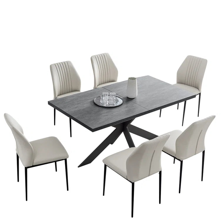 Extendable Table Set for Kitchen Dining Room Table